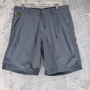 Howler Brothers horizon hybrid shorts Mens Size 34 blue 9"